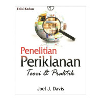 Image of Penelitian periklanan : teori & praktik